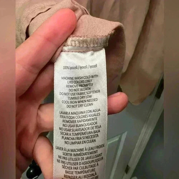 Calvin Klein Jeans Button Up Blouse Size Large Women’s - Picture 5 of 5